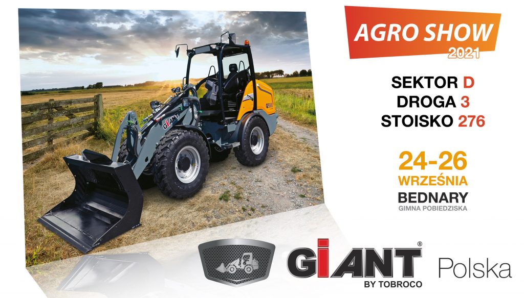 Giant na AgroShow w Bednarach